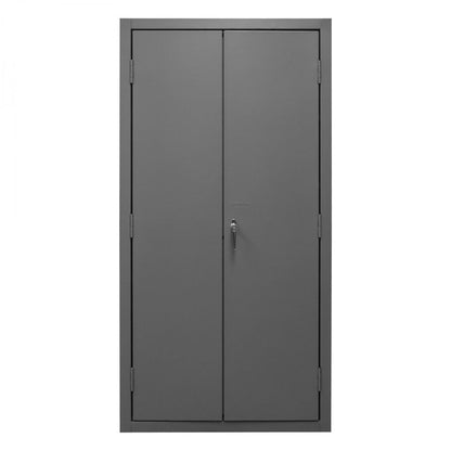 DURHAM MFG 3501-DLP-PB-96-2S-95 Pegboard Cabinet, 2 Shelves, 96 Bins