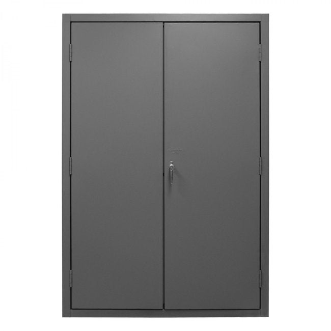 DURHAM MFG 3502-138-3S-5295 Cabinet, 3 Shelves, 138 Blue Bins