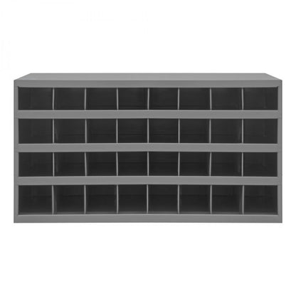 DURHAM MFG 357-95 12 in. Deep, 32 Opening Bin, Gray