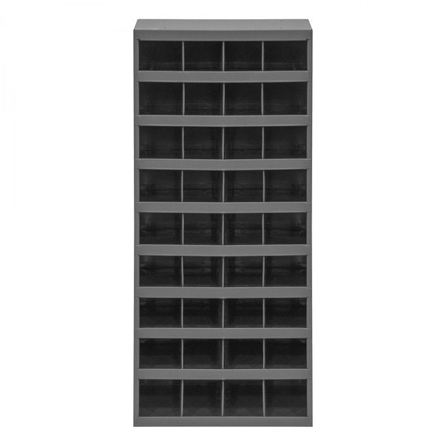 DURHAM MFG 358-95 12 in. Deep, 36 Opening Bin, Gray