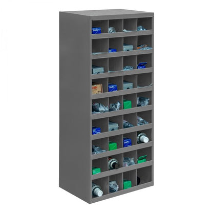 DURHAM MFG 358-95 12 in. Deep, 36 Opening Bin, Gray