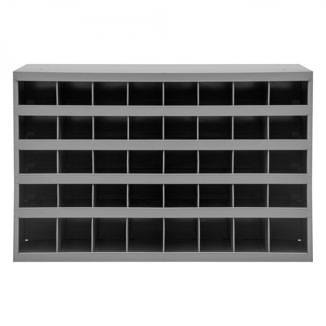 DURHAM MFG 359-95 12 in. Deep, 40 Opening Bin, Gray