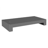 DURHAM MFG 362-95 Base Of 17 in. For Drawer Cabinets, Gray