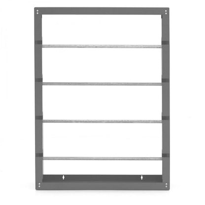 DURHAM MFG 368-95 Wire Spool Rack, 4 Rods, Gray