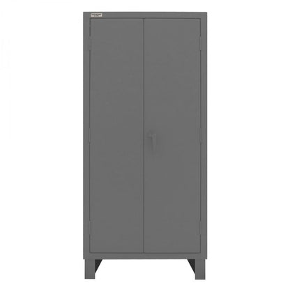 DURHAM MFG 3702-16-3S-95 Cabinet, 3 Shelves, 16 Yellow Bins