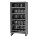 DURHAM MFG 3702-5S-ND-95 Cabinet, 5 Shelves, 36 x 24 x 78, Gray