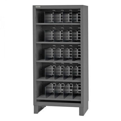 DURHAM MFG 3702-5S-ND-95 Cabinet, 5 Shelves, 36 x 24 x 78, Gray
