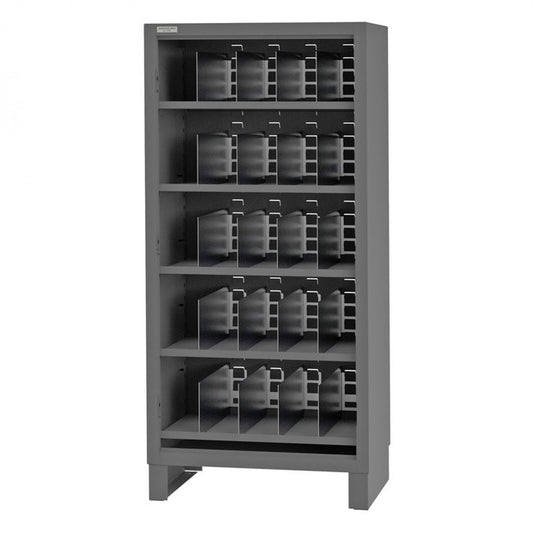 DURHAM MFG 3702-5S-ND-95 Cabinet, 5 Shelves, 36 x 24 x 78, Gray