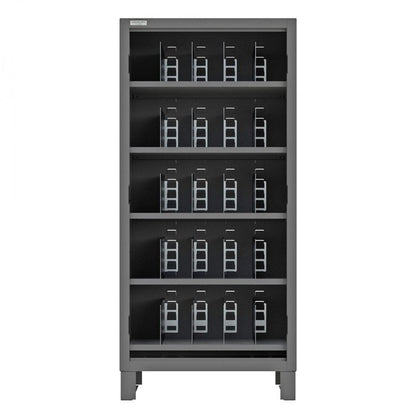 DURHAM MFG 3702-5S-ND-95 Cabinet, 5 Shelves, 36 x 24 x 78, Gray