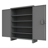 DURHAM MFG 3704PL-4S-95 Access Control Cabinet, 4 Shelves