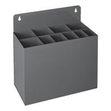 DURHAM MFG 381-95 Key Stock Rack, Gray
