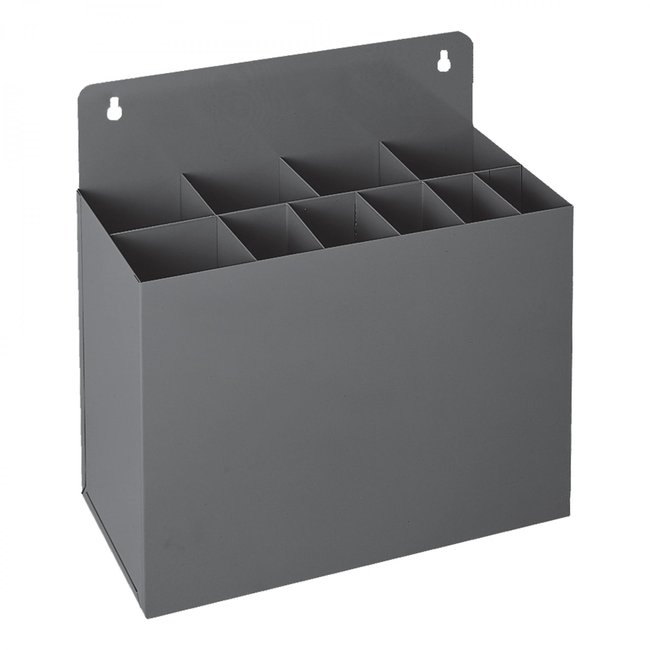 DURHAM MFG 381-95 Key Stock Rack, Gray