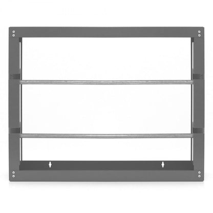 DURHAM MFG 384-95 Wire Spool Rack, 2 Rods, Gray