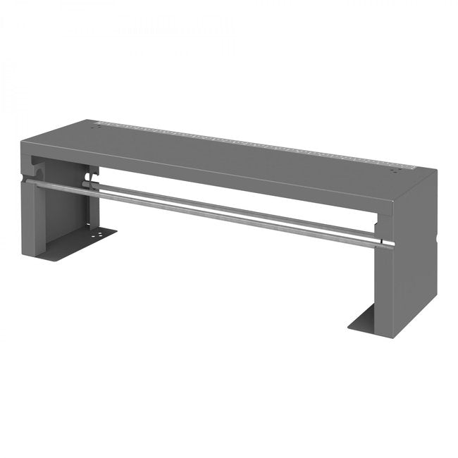 DURHAM MFG 387-95 Wire Spool Rack Attachment, 2 Rod, Gray