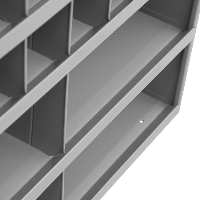 DURHAM MFG 398-95 12 in. Deep, 44 Opening Bin, Gray