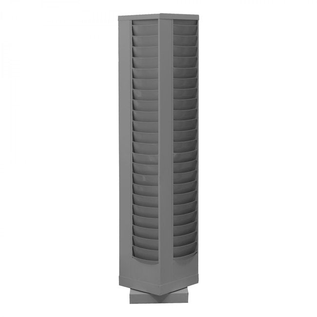 DURHAM MFG 415-95 Rotary Lit Rack, 92 Pockets, Gray – Tire Equipment Supply