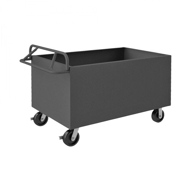 DURHAM MFG 4STE-SM-3060-95 4 Sided Box Truck, Ergonomic Handle – Tire ...