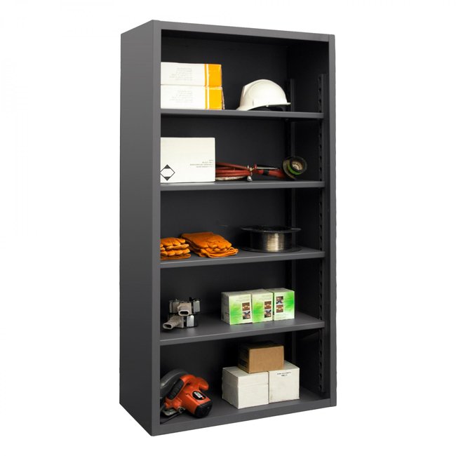 DURHAM MFG 5003-4S-95 Enclosed Shelving, 4 Shelves