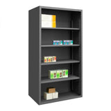 DURHAM MFG 5019-4S-95 Enclosed Shelving, 4 Shelves