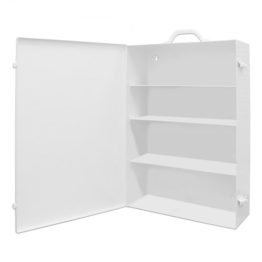 DURHAM MFG 535-43 11FX First Aid Cabinet, 4 Shelves