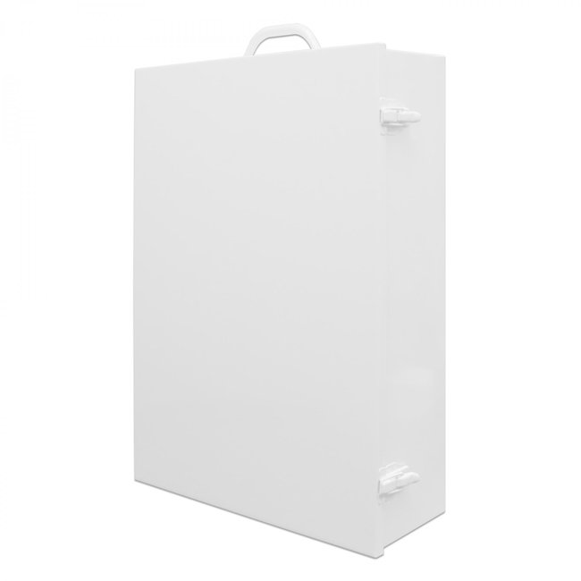 DURHAM MFG 535-43 11FX First Aid Cabinet, 4 Shelves