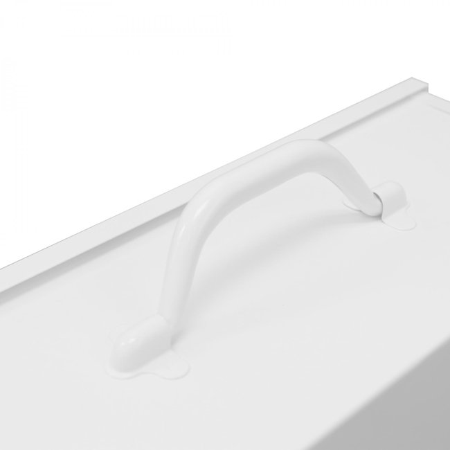 DURHAM MFG 535-43 11FX First Aid Cabinet, 4 Shelves