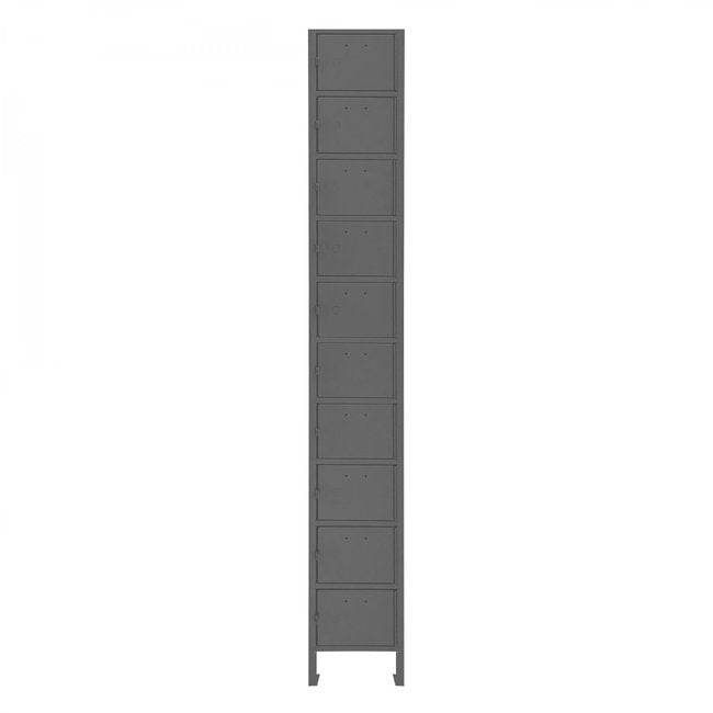 DURHAM MFG 620-95-D830 Cell Phone Locker, 10 Tiers