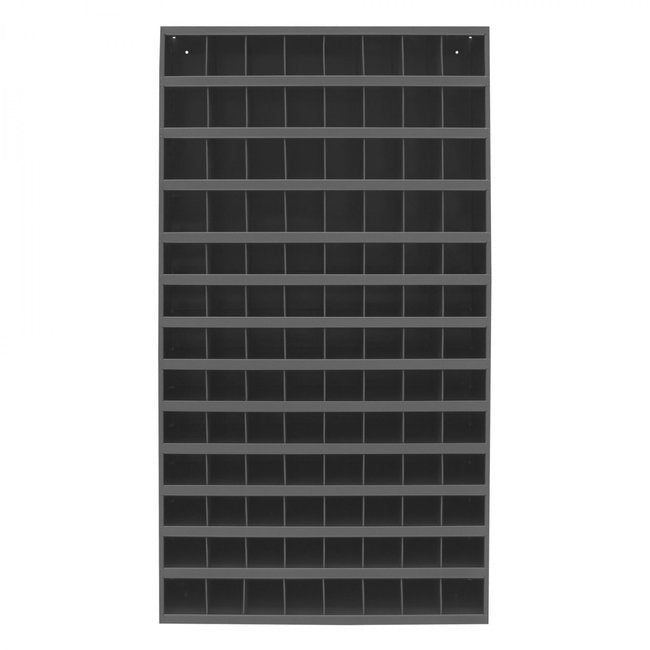 DURHAM MFG 740-95 12 in. Deep, Tall 104 Opening Bin, Gray