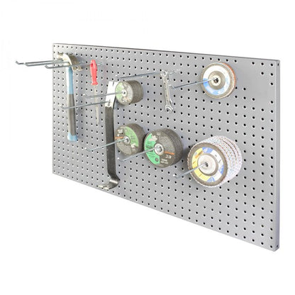 DURHAM MFG 915-95 Pegboard Panel, Wall Mountable, Gray