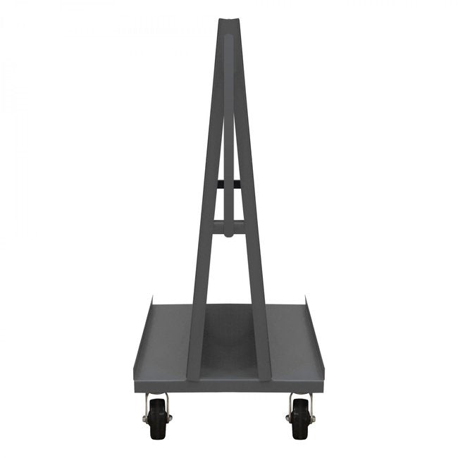 DURHAM MFG AF-243652-PBS60-5PH-95 A-Frame Truck, Pegboard Panels, Gray