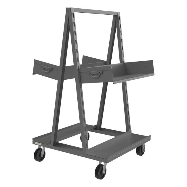 DURHAM MFG ATT-4038-2TR1500-95 Adjust-A-Tray Truck, 2 Trays