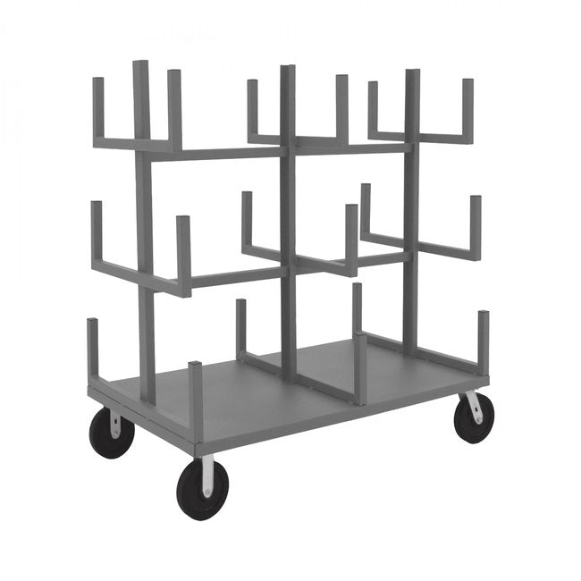 DURHAM MFG BPT-3648-8PH-95 Bar or Pipe Moving Truck, 18 Cradles