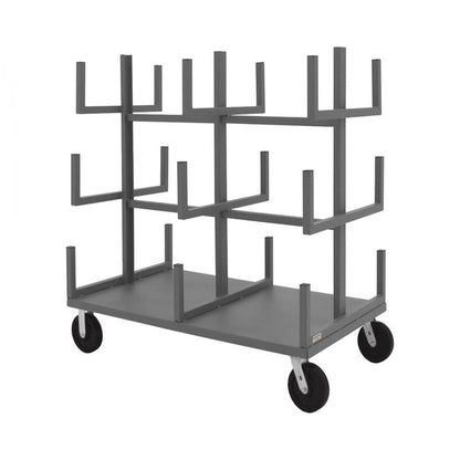 DURHAM MFG BPT-3648-8PH-95 Bar or Pipe Moving Truck, 18 Cradles