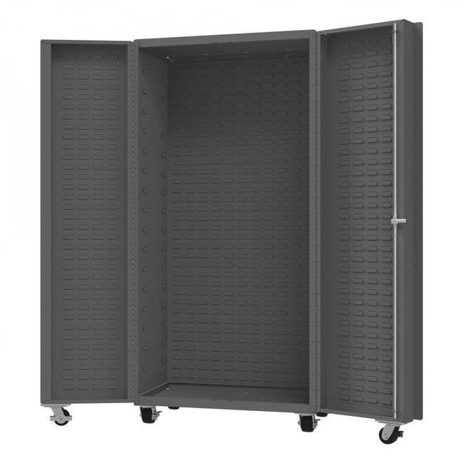 DURHAM MFG DCM36-BDLP-95 Empty Mobile Cabinet, Customizable