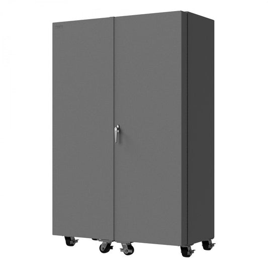 DURHAM MFG DCM48-BDLP-95 Empty Mobile Cabinet, Customizable