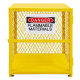 DURHAM MFG EGCC4-50 Horizontal Gas Cylinder Cabinet, Cap. 4