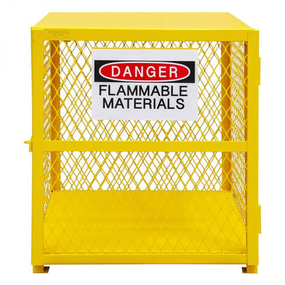 DURHAM MFG EGCC4-50 Horizontal Gas Cylinder Cabinet, Cap. 4