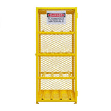 DURHAM MFG EGCC8-50 Horizontal Gas Cylinder Cabinet, Cap. 8