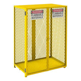 DURHAM MFG EGCVC12-SC-50 Vertical Gas Cylinder Cabinet, Cap. 12