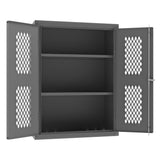 DURHAM MFG EMDC-361848-95 Ventilated Cabinet, 2 Shelves
