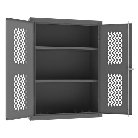 DURHAM MFG EMDC-361848-95 Ventilated Cabinet, 2 Shelves