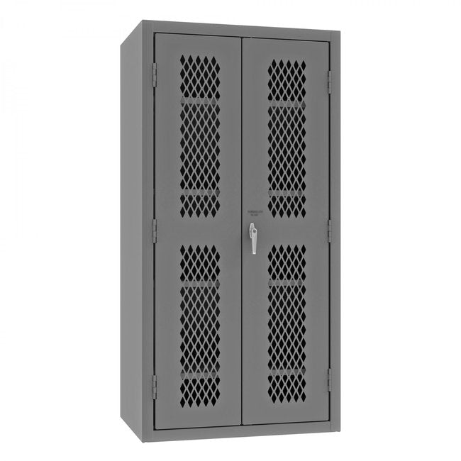 DURHAM MFG EMDC-362472-4S-95 Ventilated Cabinet, 4 Shelves