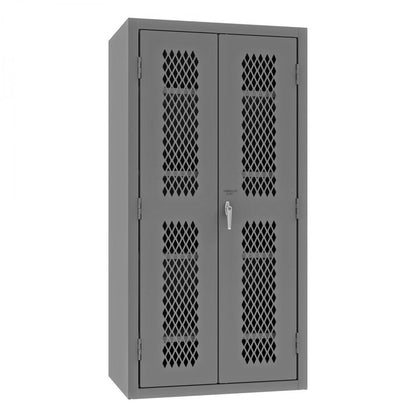 DURHAM MFG EMDC-362472-4S-95 Ventilated Cabinet, 4 Shelves