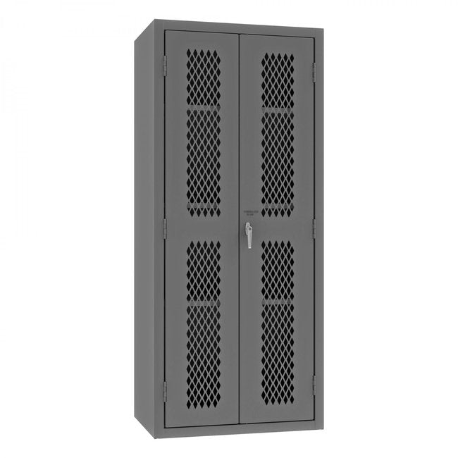 DURHAM MFG EMDC-362484-95 Ventilated Cabinet, 3 Shelves