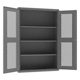 DURHAM MFG EMDC-481872-95 Ventilated Cabinet, 3 Shelves