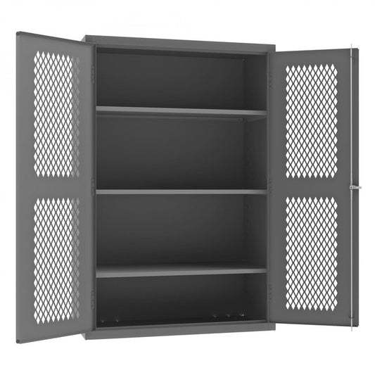 DURHAM MFG EMDC-482472-95 Ventilated Cabinet, 3 Shelves