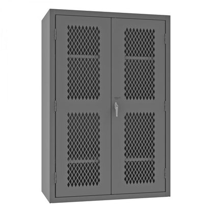 DURHAM MFG EMDC-482472-95 Ventilated Cabinet, 3 Shelves
