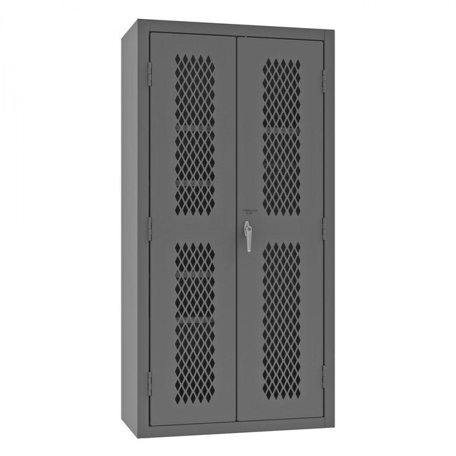 DURHAM MFG EMDCJC-361872-4S-95 Ventilated Cabinet, 4 Shelves