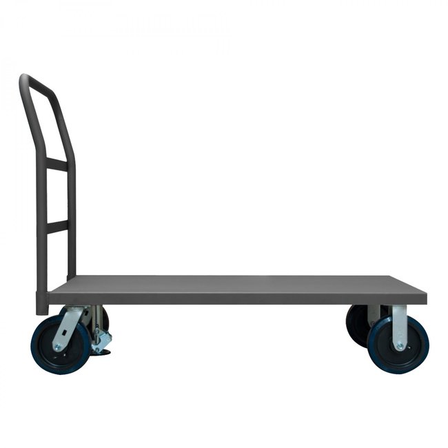 DURHAM MFG EPTFL24488PU95 Platform Truck, 24 x 48