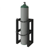 DURHAM MFG GCRV-161230-08T Gas Cylinder Rack for 1 Vert. Cylinder